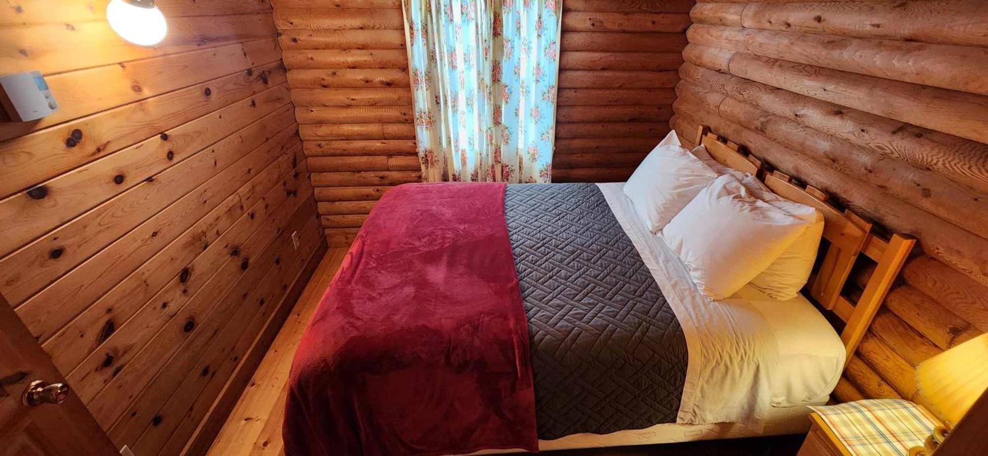 Cajun Cedar Log Cottages Margaree Forks Exterior photo