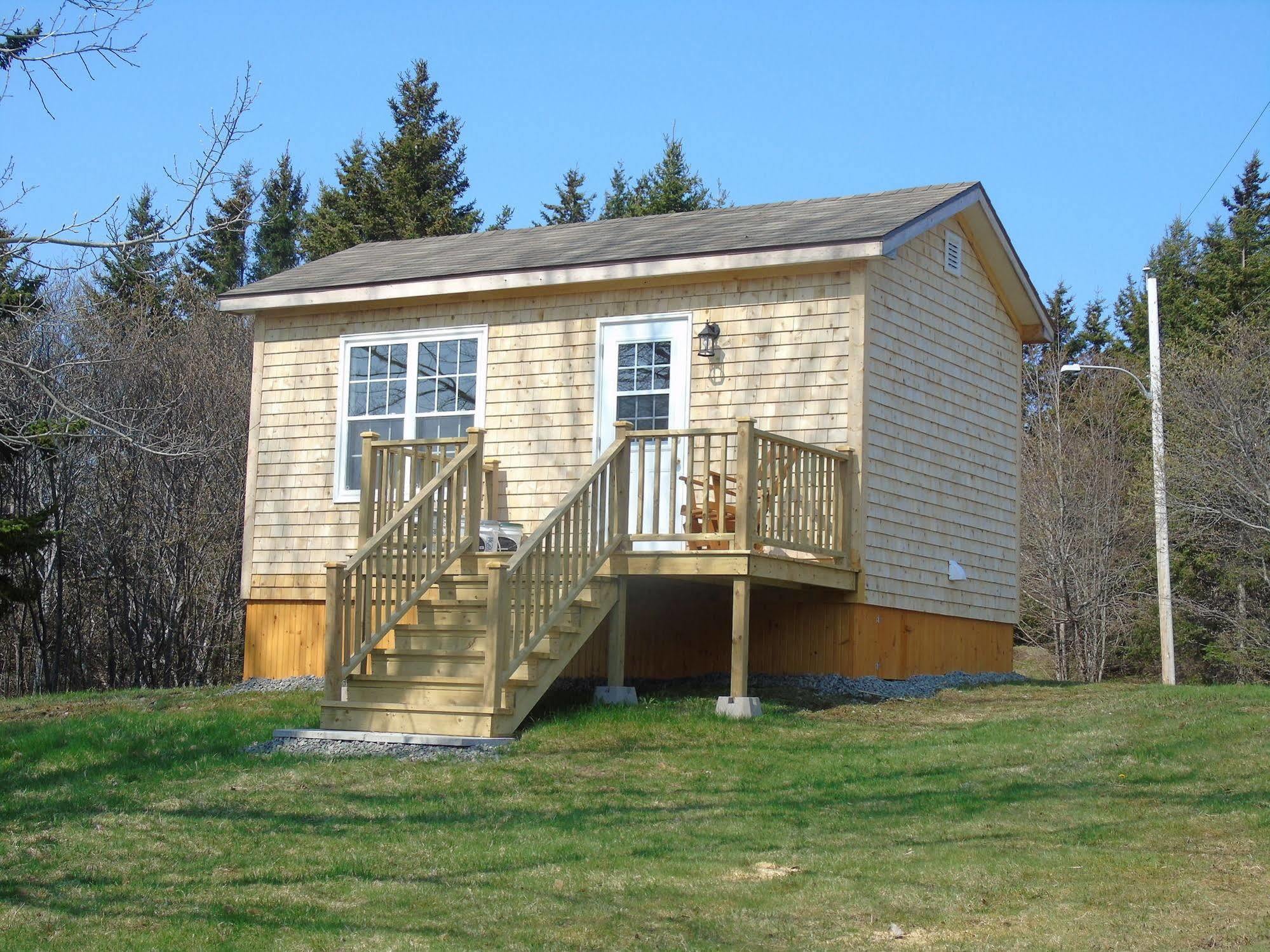Cajun Cedar Log Cottages Margaree Forks Exterior photo